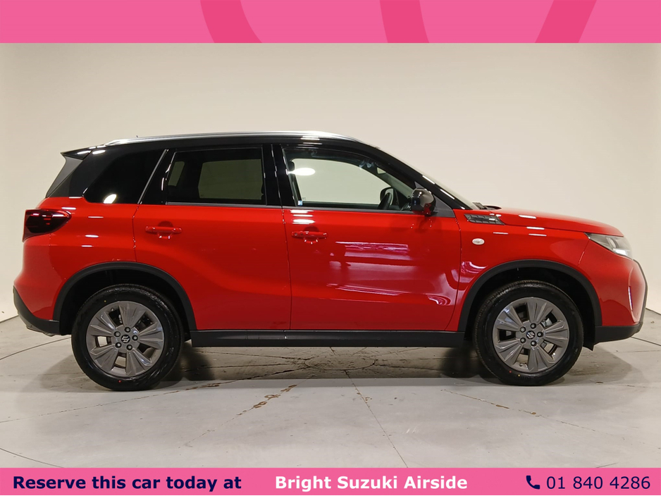 2026 Suzuki Vitara Cost of living discount see below: Motion 1.4 Manual Hybrid (now with up to a 10 year warranty) €33,250