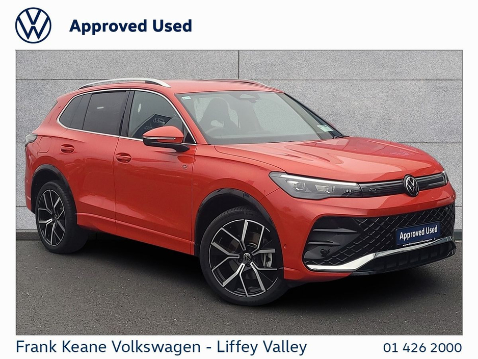 2024 Volkswagen Tiguan R-LINE AUTO 1.5 PHEV 204HP *PLUG IN HYBRID* *UP TO 100KM EV* *PETROL HYBRID* *REAR VIEW CAMERA* *HEATED SEATS* *PCP FINANCE AVAILABLE* €49,895
