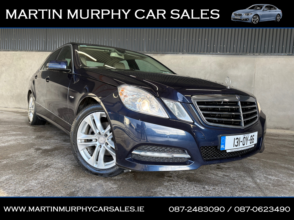 2013 Mercedes-Benz E Class 200 CDI BLUE EFFICIENCY AVANTGARDE ECO 4DR A €6,950