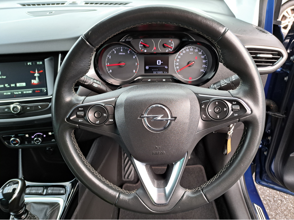 2022 Opel Crossland SRI 1.5TD 110BHP **HALF LEATHER** €18,950