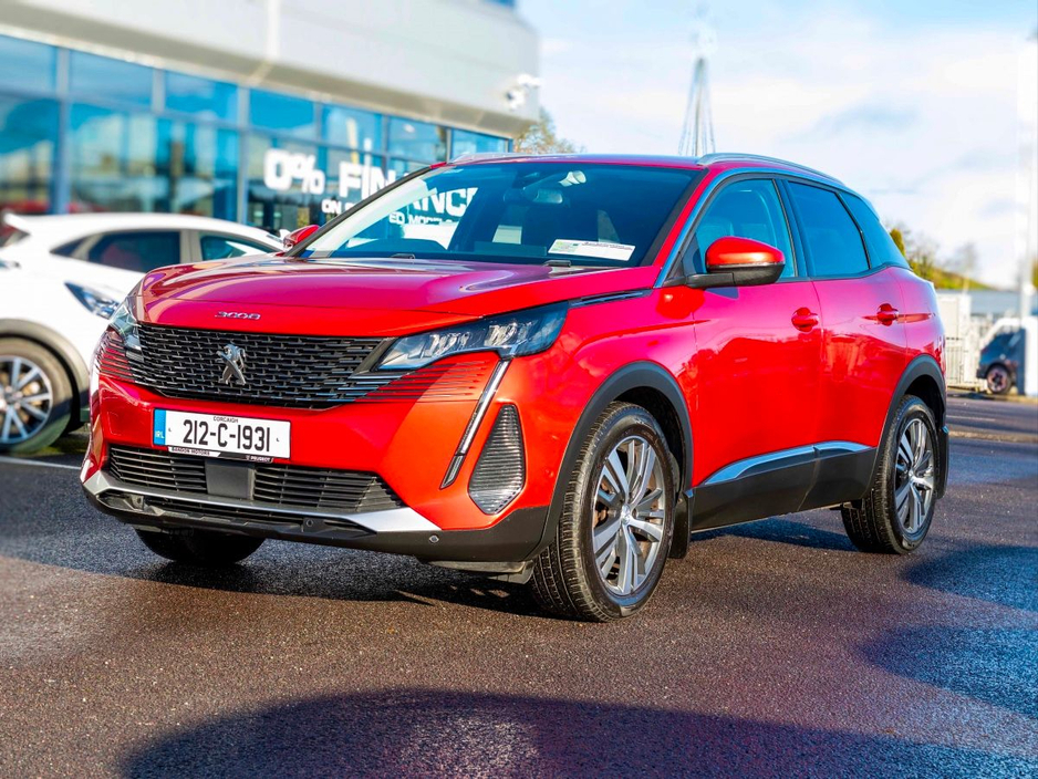 2021 Peugeot 3008 2021 Peugeot Red 1.2 PureTech 130bhp Allure €23,950