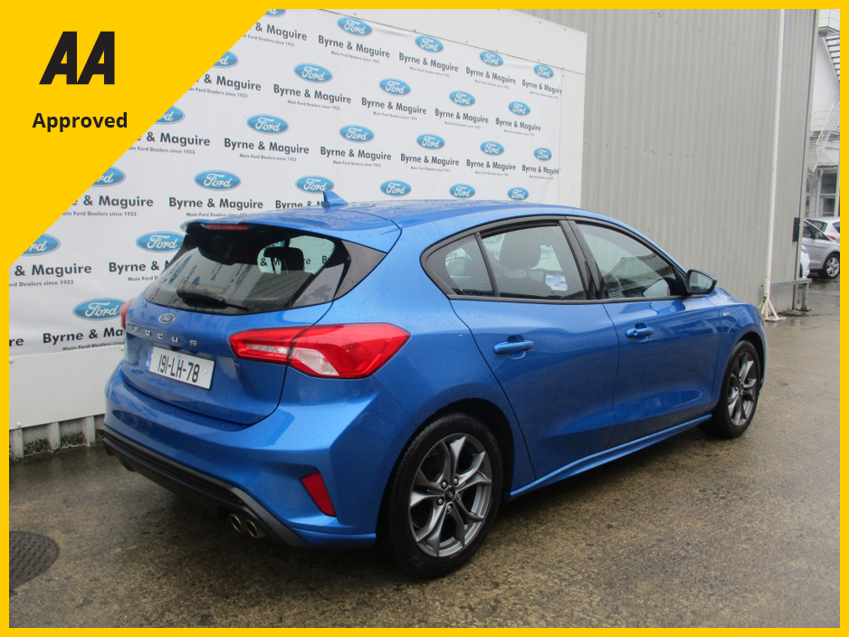 2019 Ford Focus ST-LINE 1.0 ECOBOOST WITH A LONG NCT TEST FULLY SERVICED AND READY TO GO €17,500