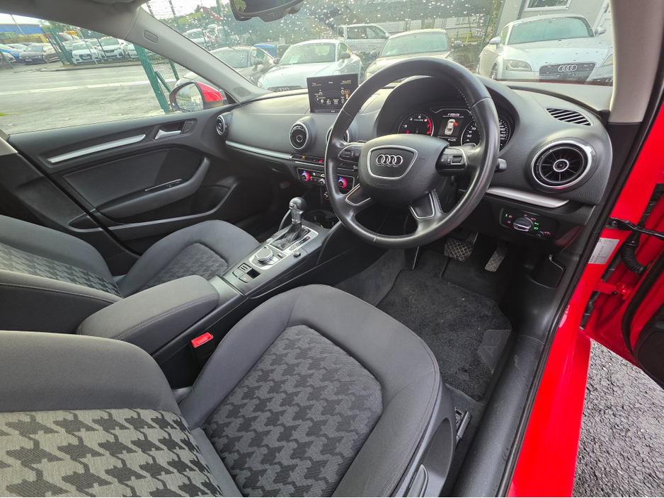 2014 Audi A3 Saloon ( 142 REG )1.4 TFSI SALOON PRIVACY GLASS REVERSING CAMERA - PARKING SENSORS ALLOYS - SIMI DEALER - LOW ROAD TAX BAND €14,950