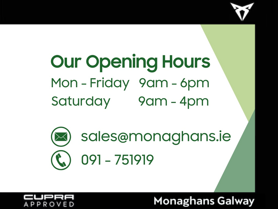 2023 Cupra Born 58KWH 204BHP AUTO *BIG BATTERY* €24,950