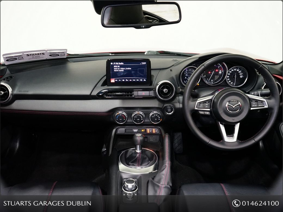 2017 Mazda MX-5 *SOLD DEPOSIT TAKEN*1.5P GT ROADSTER IN SOUL RED CRYSTAL WITH BLACK LEATHER. HEATED SEATS, 17” SMOKED ALLOYS, KEYLESS ENTRY, LANE DEPARTURE WARNING, B