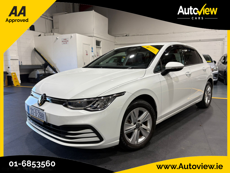 2021 Volkswagen Golf MK 8 New Model 1.0 Self Charging Mild Hybrid, AA APPROVED // FINANCE & NATIONWIDE DELIVERY AVAILABLE // SIMI DEALER €23,995