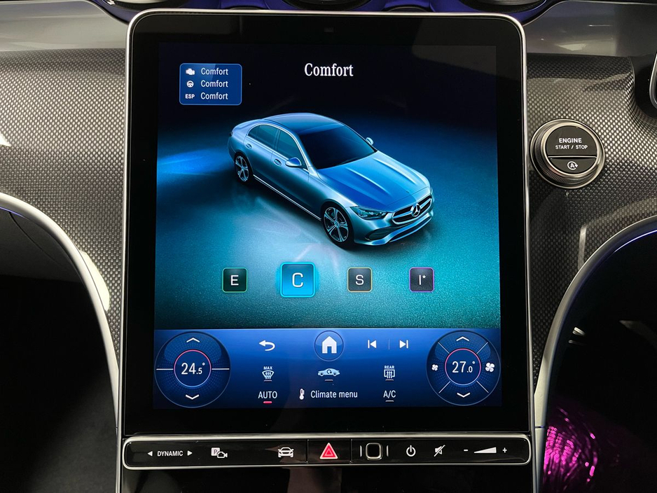 2026 Mercedes-Benz C Class 200d AMG - 18 Inch Alloys - Reversing Camera - Ambient Lighting - Sat Nav - Climate Control - Electric Heated Memory Seats - Apple CarPlay/Android Auto €64,703