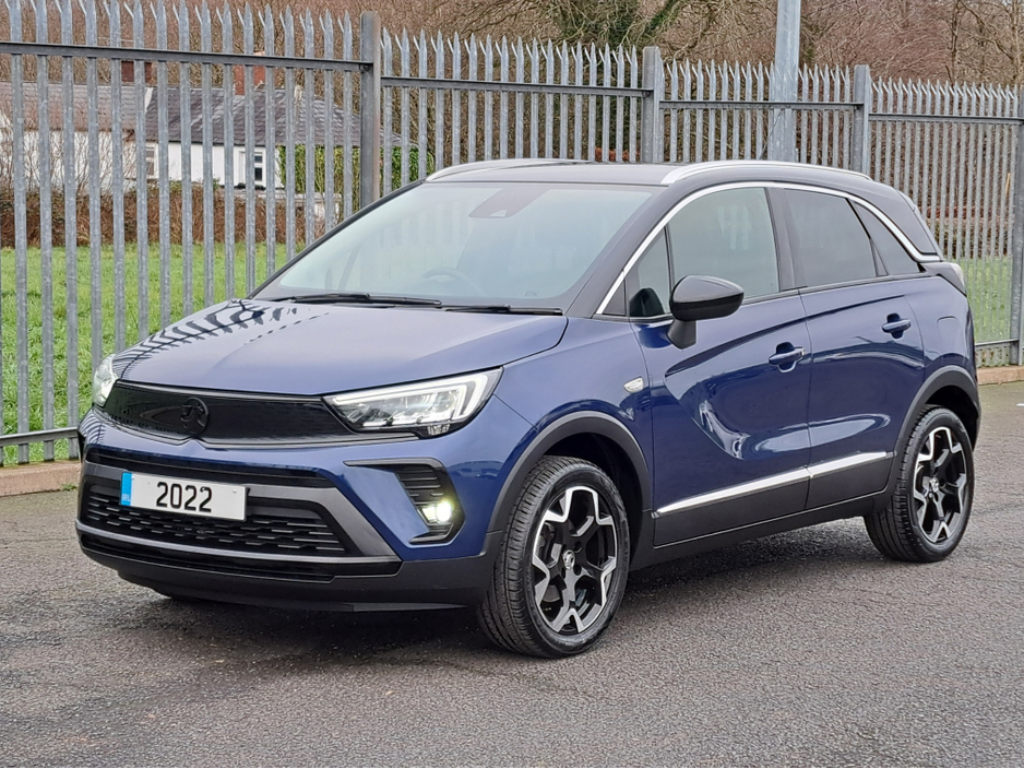 2022 Opel Crossland ULTIMATE 1.2TURBO 110BHP **LEATHER/SUEDE INTERIOR** €19,950