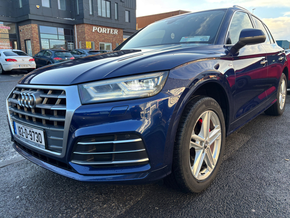 2018 Audi Q5 2.0TDI 190 quattro S-Tronic S Line €25,000