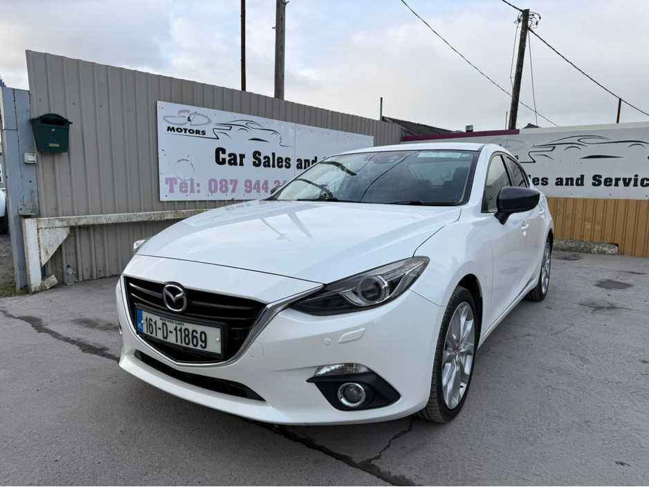 2016 Mazda Mazda3 2.2 D 150PS PLATINUM BL I 4 4DR €8,999