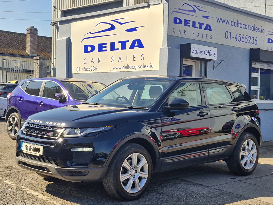 2018 Land Rover Range Rover Evoque SE TECH 2.0 TD4 150BHP MANUAL NCT 05/27 FINANCE AVAILABLE @ €76 PER WEEK FULL LEATHER/ HEATED SEATS/ TOUCH SCREEN MEDIA/ SAT NAV/ BLUETOOTH/ PARKING SENSORS/ HISTORY CHECKED €16,950