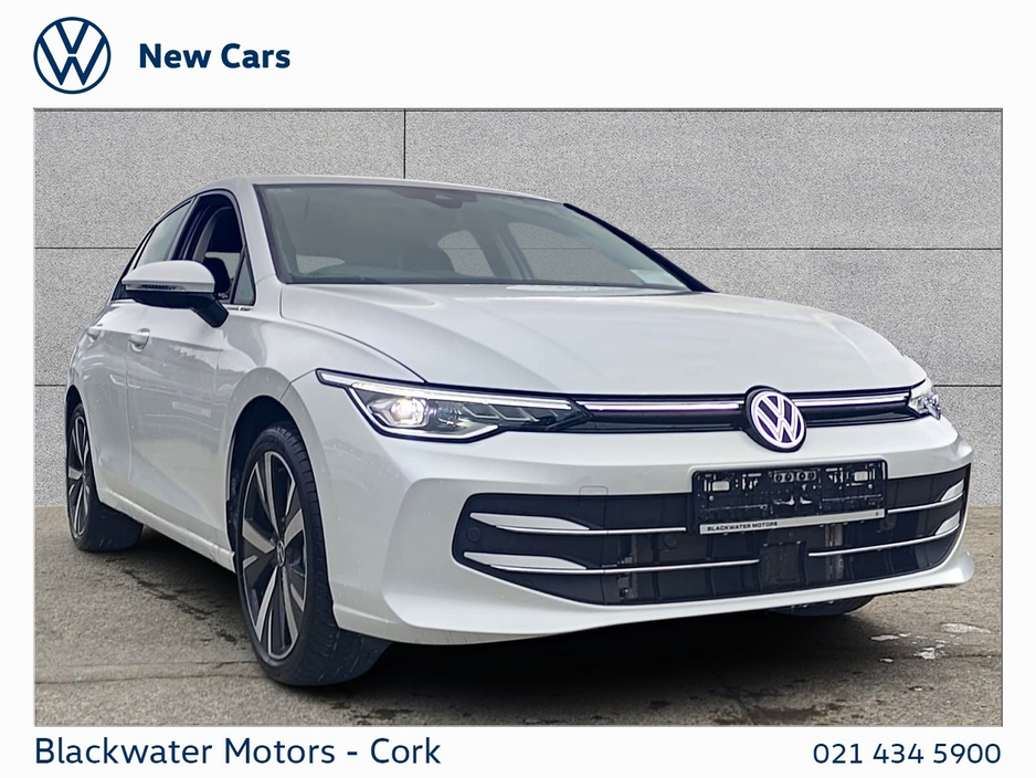 2026 Volkswagen Golf 1.5TSI 150BHP 5DR STYLE WITH UPGRADED ALLOYS *ORDER YOUR 261 TODAY* €41,875