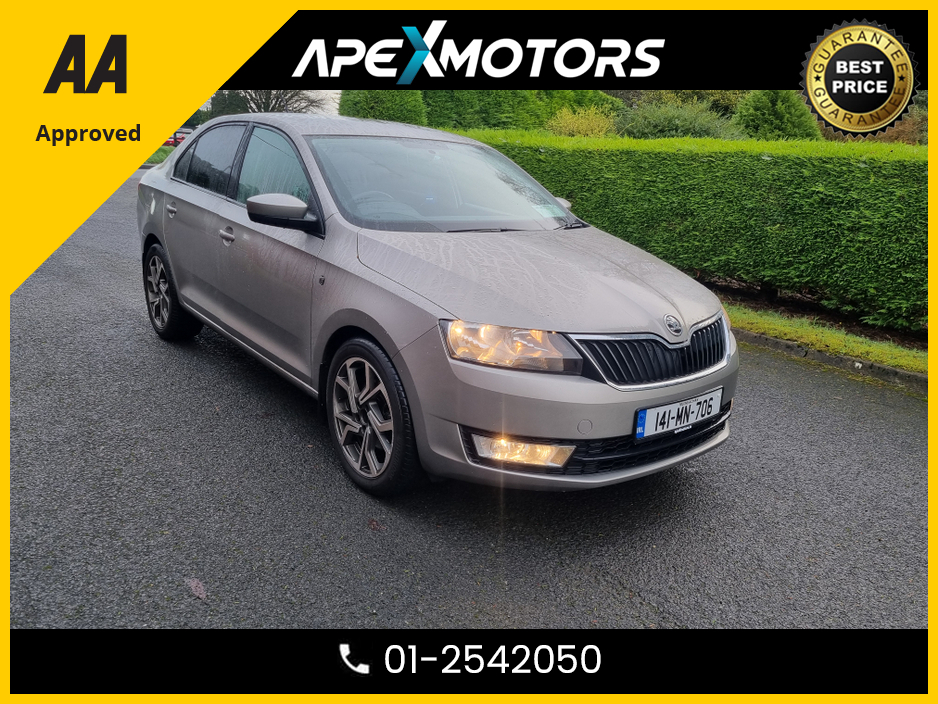 2014 Skoda Octavia FINANCE ARRANGED * SKODA RAPID ( SMALLER THAN OCTAVIA) * AMBITION 1.6 TDI 90HP 4DR SALOON * LOW LOW KMs * NCT AUG-26 * LOW TAX * RELIABLE ( SAME AS V.W GOLF) * IMMACULATE *  01-2542050 €7,949