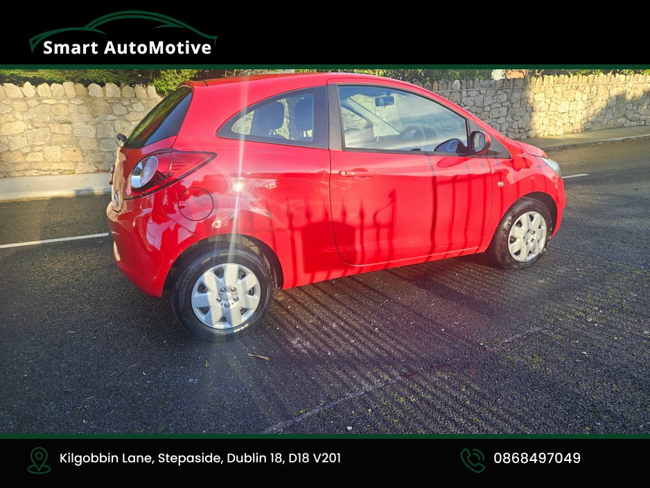2013 Ford Ka EDGE 69Ps 3Dr 1.2 Petrol * Low Mileage * One Previous Owner * NCT and Taxed to 07.2026 * Fully Serviced and Professionally Valeted *  Cartell Report and Warranty Provided * Excellent Low Mileage Car €4,950
