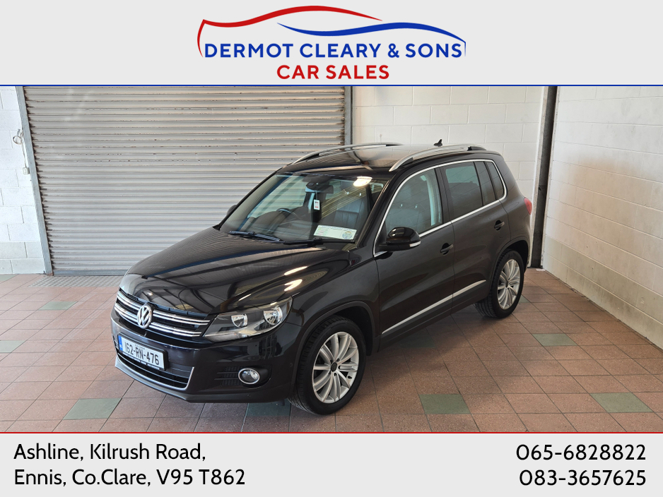 2016 Volkswagen Tiguan SPORT 2.0 TDI 110HP MANUAL 6SPEED FWD 4DR €16,250