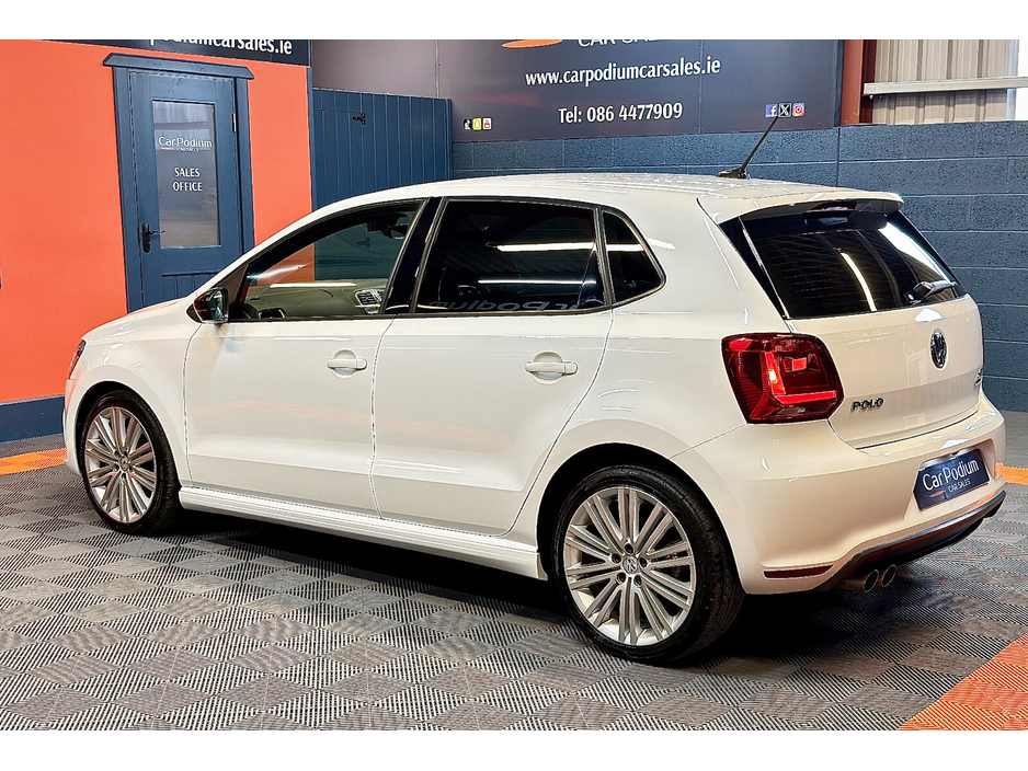 2016 Volkswagen Polo 1.4 TSI 5DR 150HP BlueGT DSG €13,850