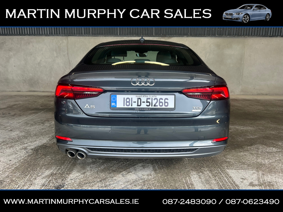 2018 Audi A5 2.0 TDI S LINE ULTRA 190 BHP AUTO €22,950