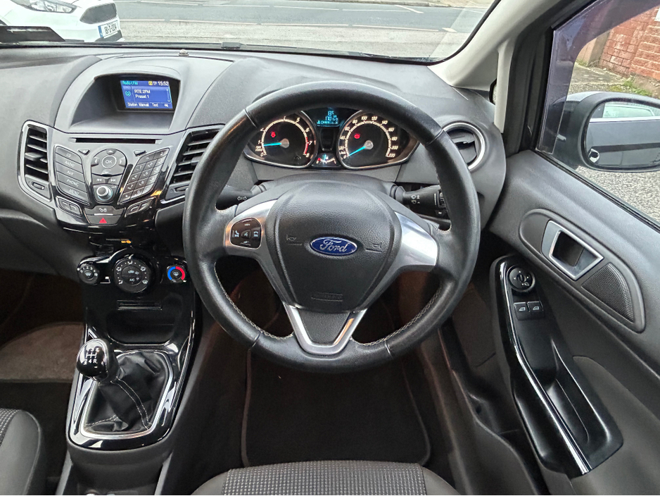 2016 Ford Fiesta MCA TITANIUM 1.25 60PS M5 5 5DR 4DR €10,995