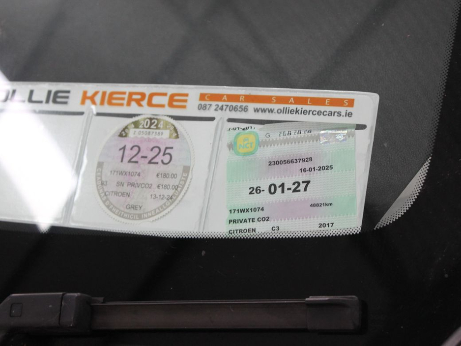 2017 Citroen C3 Feel Bluehdi 75 S&S MY10 4DR €10,999