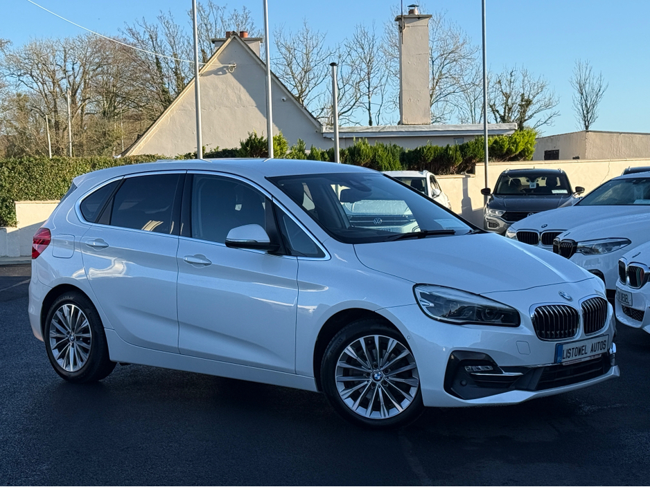 2019 BMW 2 Series 218D LUXURY 2.0 AUTO * SERVICE BOOK PRESENT WITH 8 SERVICE STAMPS, REAR VIEW CAMERA, PARKING SENSORS FRONT & REAR, APPLE CARPLAY//ANDROID AUTO, ADAPTIVE CRUISE CONTROL, 3 STAGE HEATED SEATS * €19,950