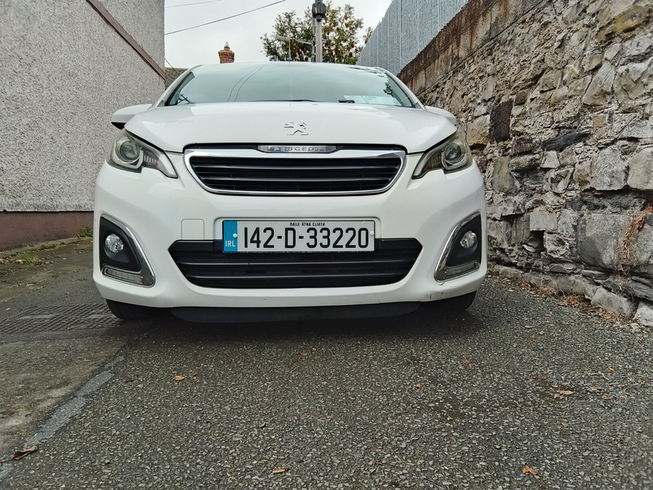 2014 Peugeot 108 1.2 82bhp Allure €4,750