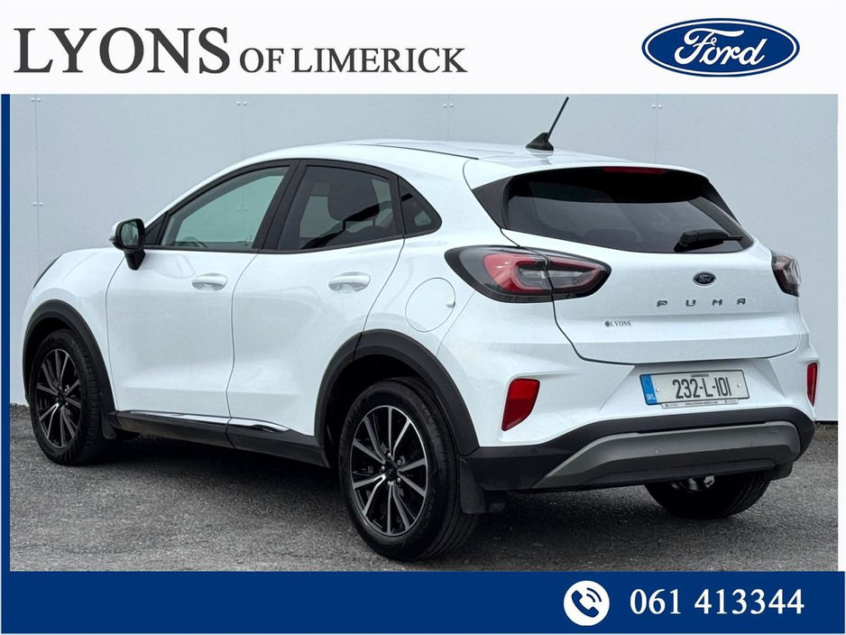 2023 Ford Puma 1.0L EcoBoost Hybrid 125PS Titanium 5DR €23,000