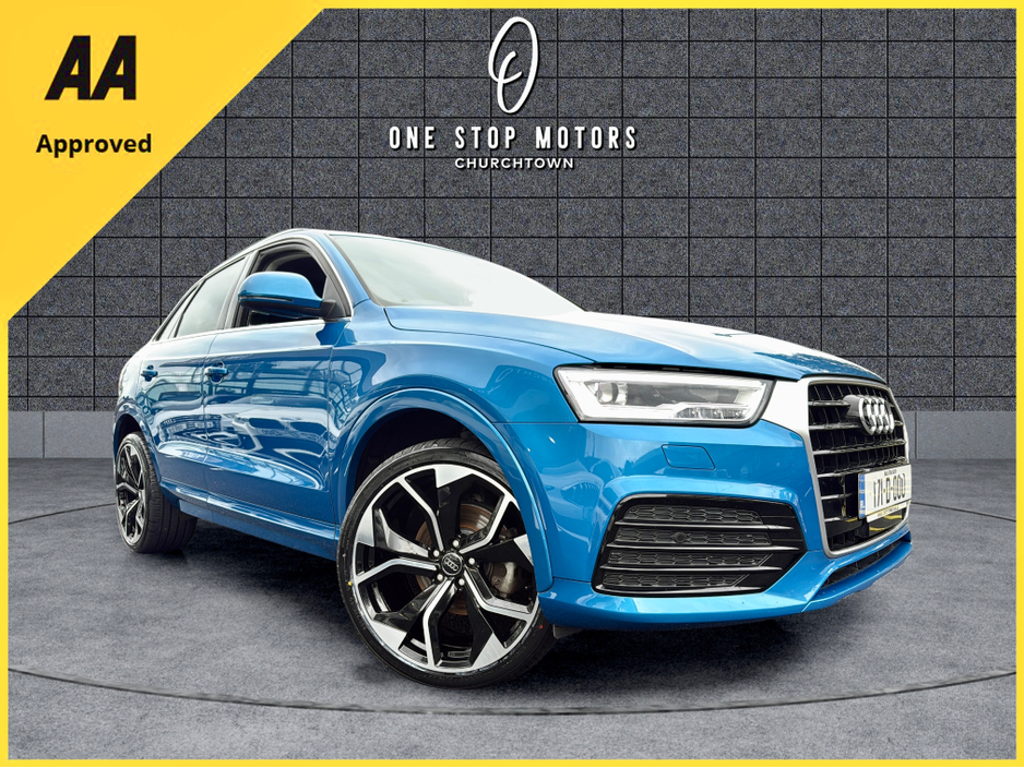 2017 Audi Q3 *S-LINE SPEC* AUTO / 76,000KM / AUTO / ELECTRIC BLUE COLOUR / 12MONTH WARRANTY €21,900