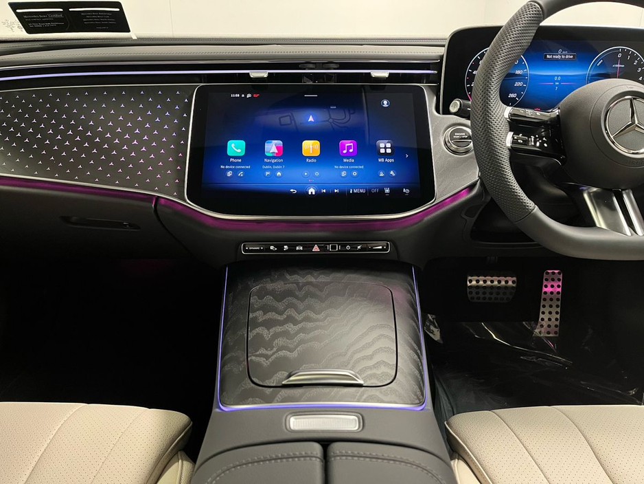 2026 Mercedes-Benz E Class 300de AMG - 19 Inch Alloys - Panoramic Sunroof - Reversing Camera - Ambient Lighting - Sat Nav - Climate Control - Electric Heated Memory Seats - Keyless Start - Apple CarPlay/Android Auto €91,288