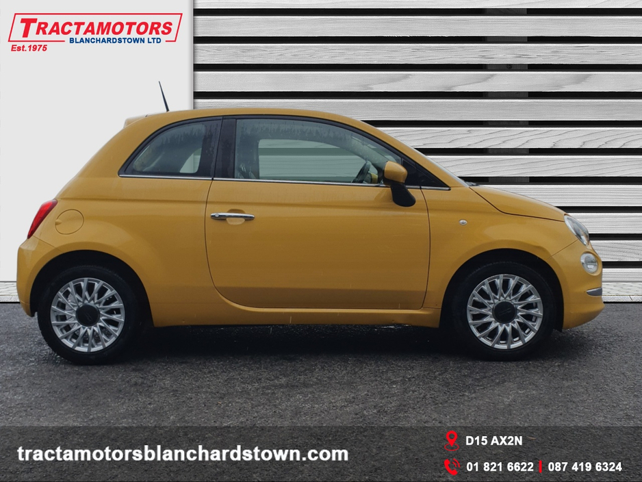 2016 Fiat 500 1.2 LOUNGE 69BHP 3DR €8,699