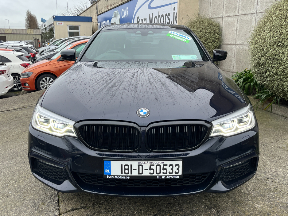 2018 BMW 5 Series 530e M-SPORT PETROL PLUG IN HYBRID 2.0 //HIGH SPEC//REVERSE CAMERA//HEAD UP DISPLAY//LASERLIGHTS// €23,950