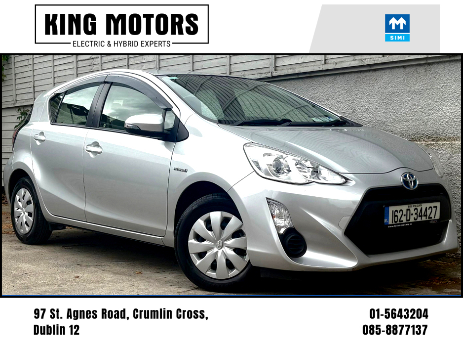 2016 Toyota Aqua 1.5 HYBRID / AUTO / PARK ASSIST / NAV / FOGS / AIR-CON/***FINANCE PACKAGES AVAILABLE*** €8,985