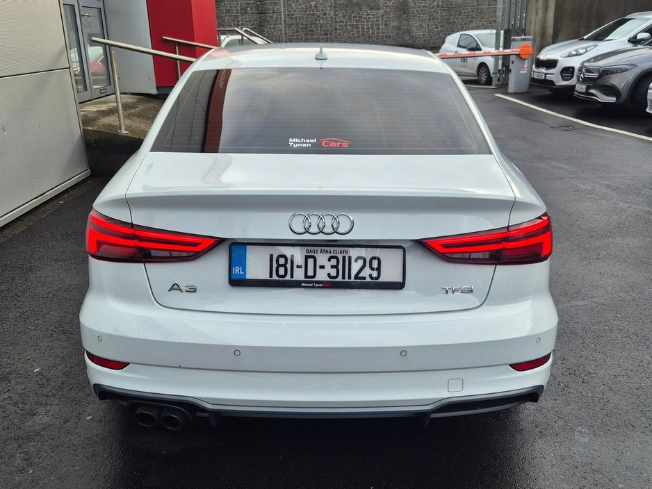 2018 Audi A3 1.4 Petrol S Line, Automatic (150bhp), 18'' Alloys, Sat Nav, CarPlay, Camera, Cruise Control - First Registered in July 2018 - Trade in Price €22, 999 €21,999