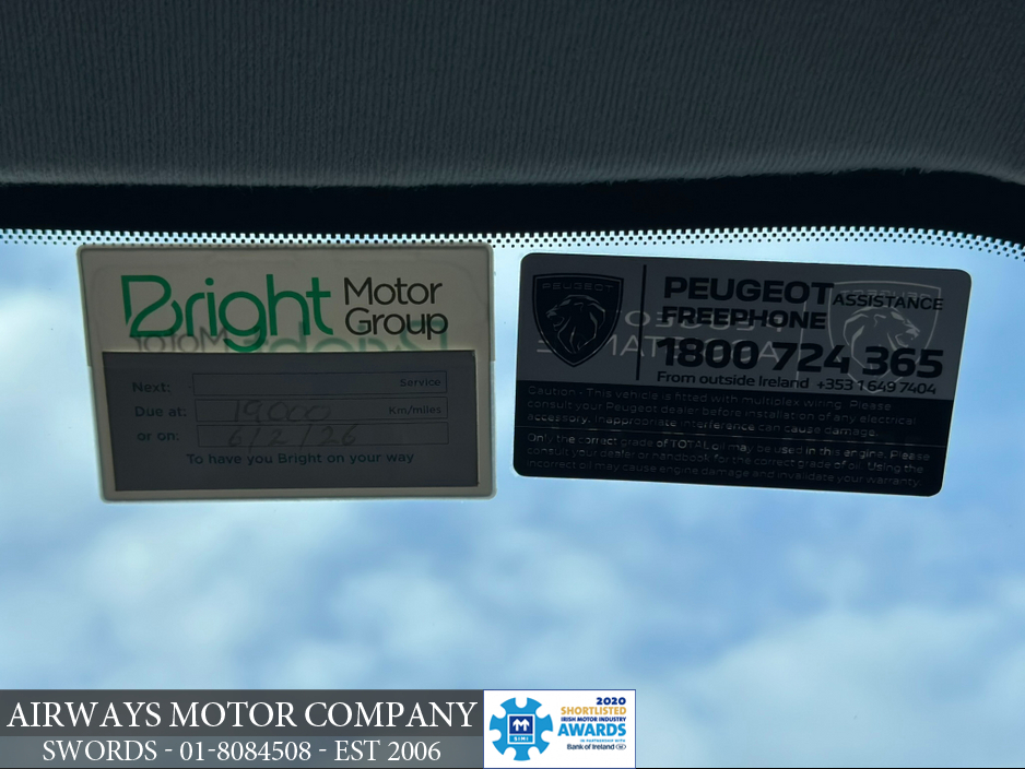 2024 Peugeot 208 ACTIVE 1.2 5DR - LOW KMS €19,995