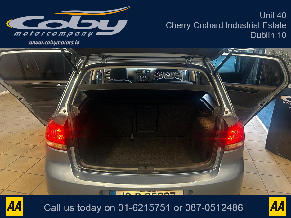 2012 Volkswagen Golf 1.2 5DR AUTO. NCT, Alloy Wheels, Air Conditioning, Irish Radio, Auto Lights/Wipers, Folding Rear Seats, Bluetooth, Full Electrics, FSH, & more. €8,450