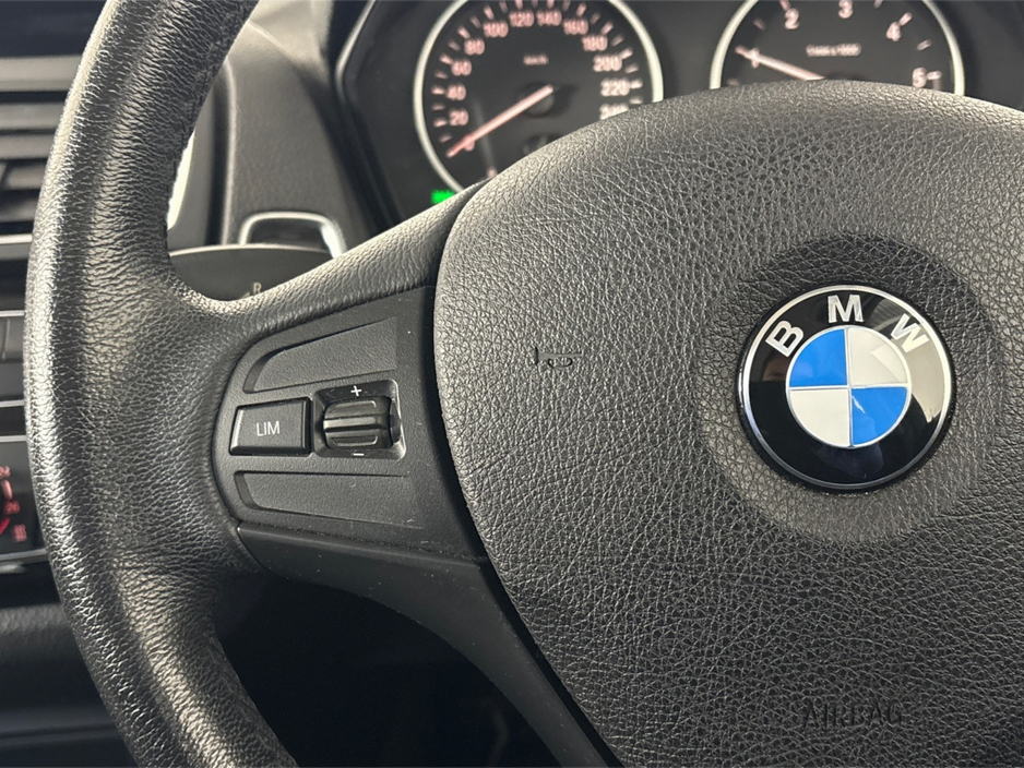 2017 BMW 1 Series 116D**MULTIFUNCTIONAL STEERING WHEEL**BLACK CLOTH INTERIOR**DIGITAL MEDIA DISPLAY**BLUETOOTH**AIR CONDITIONING**NAVIGATION**ISOFIX**FINANCE AVAILABLE** €14,995