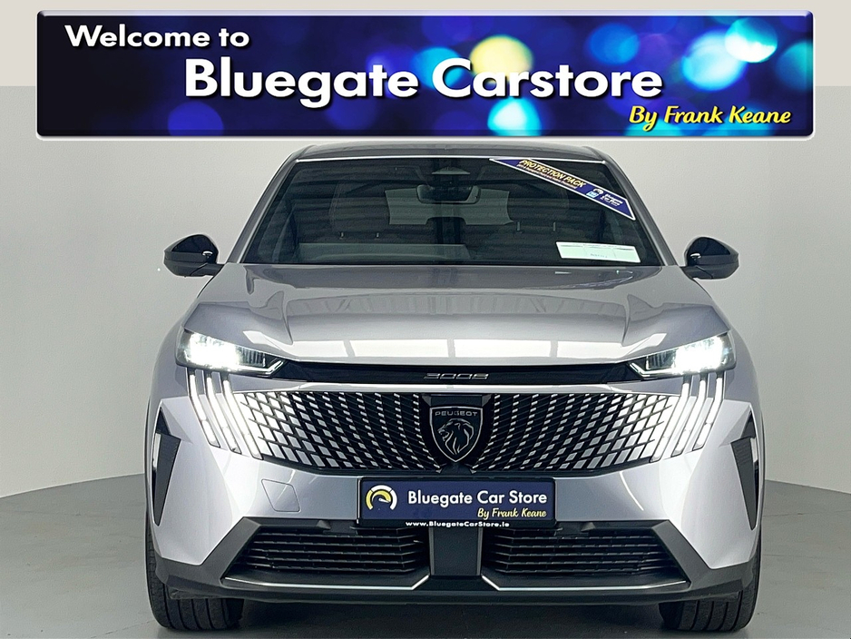 2025 Peugeot 3008 ALLURE EV**DIGITAL DASH**TOUCH SCREEN MEDIA DISPLAY**APPLE CARPLAY**REVERSE CAMERA**PARKING SENSORS**KEYLESS START**DRIVE MODES**SATNAV**ISOFIX**FINANCE AVAILABLE** €35,795