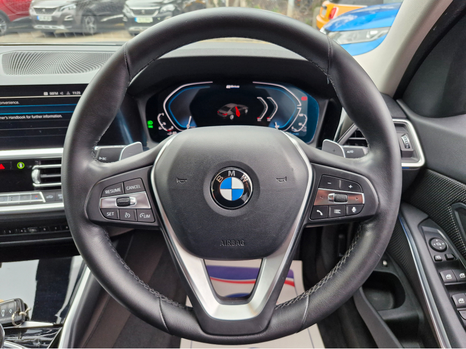 2020 BMW 3 Series 330E SE PRO 288BHP AUTOMATIC *PETROL PLUG IN HYBRID* NCT 10/27 FINANCE AVAILABLE @ €90 PER WEEK ON SCREEN BMW SERVICE HISTORY/ TOUCH SCREEN MEDIA/ REVERSE CAMERA/ iDRIVE/ BLUETOOTH/ HISTORY CHECKED €19,950