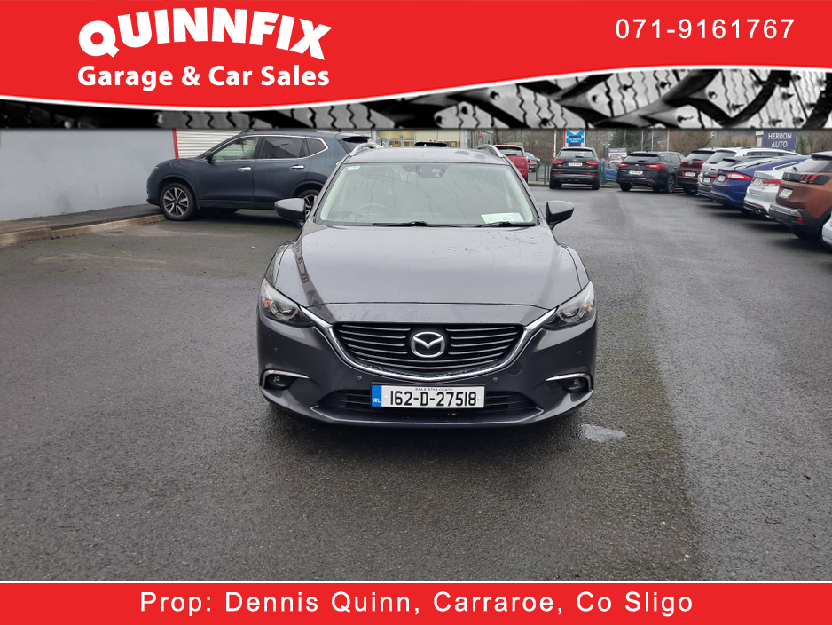 2016 Mazda Mazda6 2.2 D SKYACTIV-D SPORT NAV 150 150PS €6,650