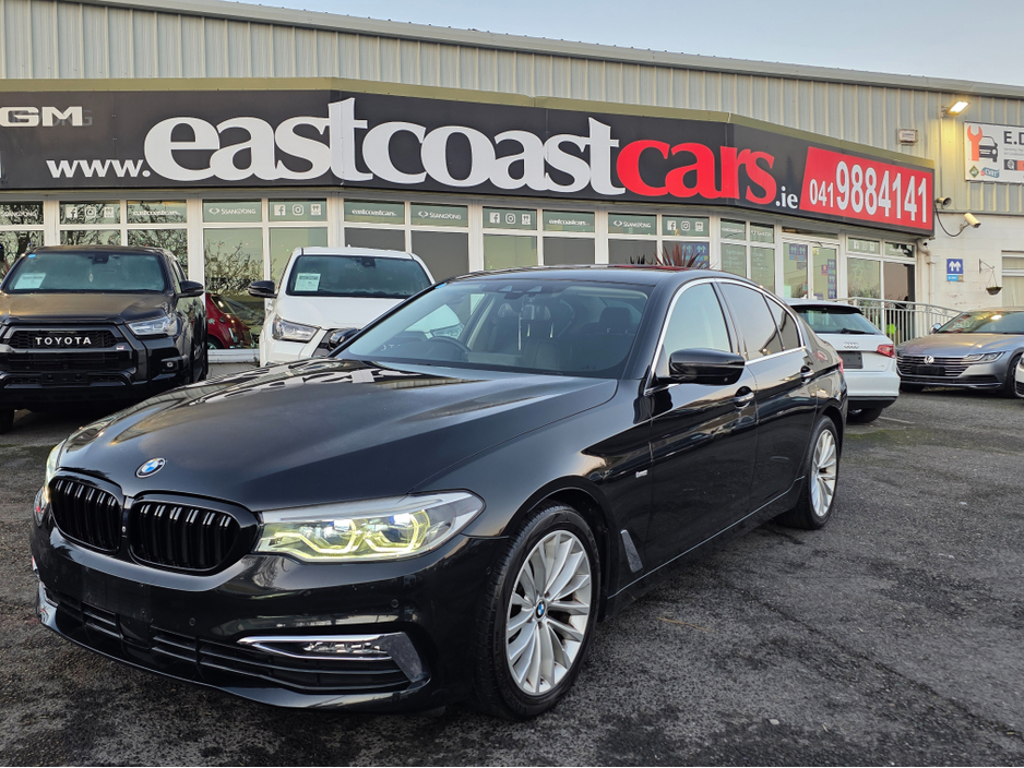 2017 BMW 5 Series ( 172 REG ) 523D LUXURY UPGRADED PACK EDITION FULL LEATHER ELECTRIC HEATED SEATS - 360 REVERCE CAMERA - PRIVACY GLASS €24,950