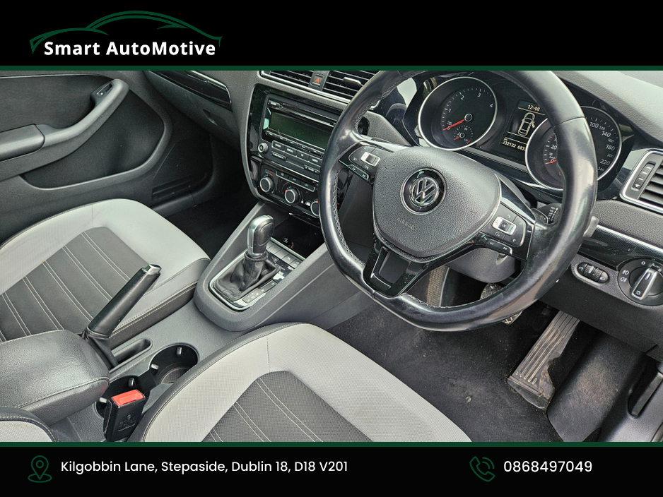 2015 Volkswagen Jetta HIGHLINE 2.0 TDI D7F DSG 110HP 4DR Automatic * Highline Specification * NCT 11.2026 * Taxed 11.2025 * Full Motor Check Report * Warranty Provided * 2 Keys *  Nationwide Delivery Available * Must View €9,950