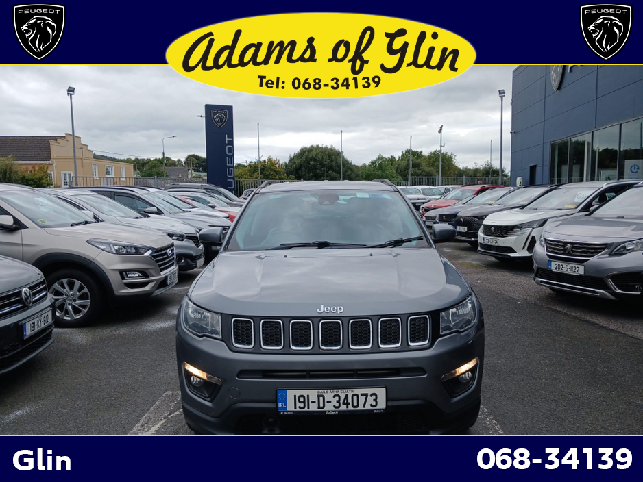 2019 Jeep Compass 1.6 MJET 120HP LOGITUD LONGITUDE 5DR €14,950