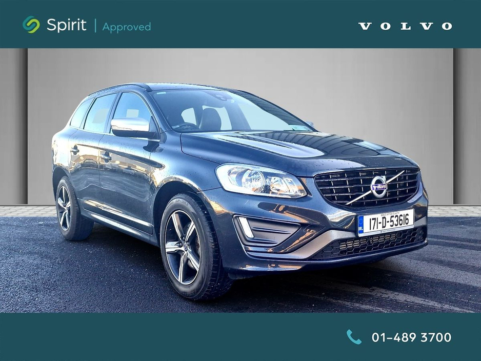 2017 Volvo XC60 D4 (190hp) FWD R-Design, Auto, Alcantara/Leather Sport Seats, Rear Parking Sensors, City Safe Braking, Cruise Control, Bluetooth Connectivity, Sat. Nav, Keyless Start €25,950