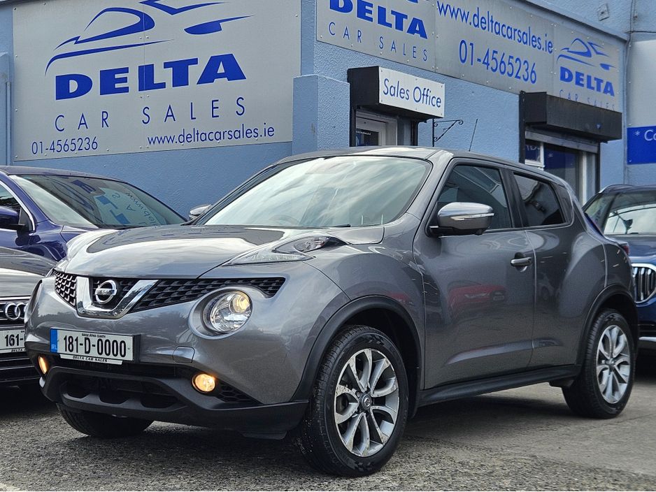 2018 Nissan Juke TEKNA 1.5 DCI 110BHP NCT 04/27 FINANCE AVAILABLE @ €54 PER WEEK SERVICE HISTORY/ TOUCH SCREEN MEDIA/ REVERSE CAMERA/ BLUETOOTH/ HISTORY CHECKED €11,950