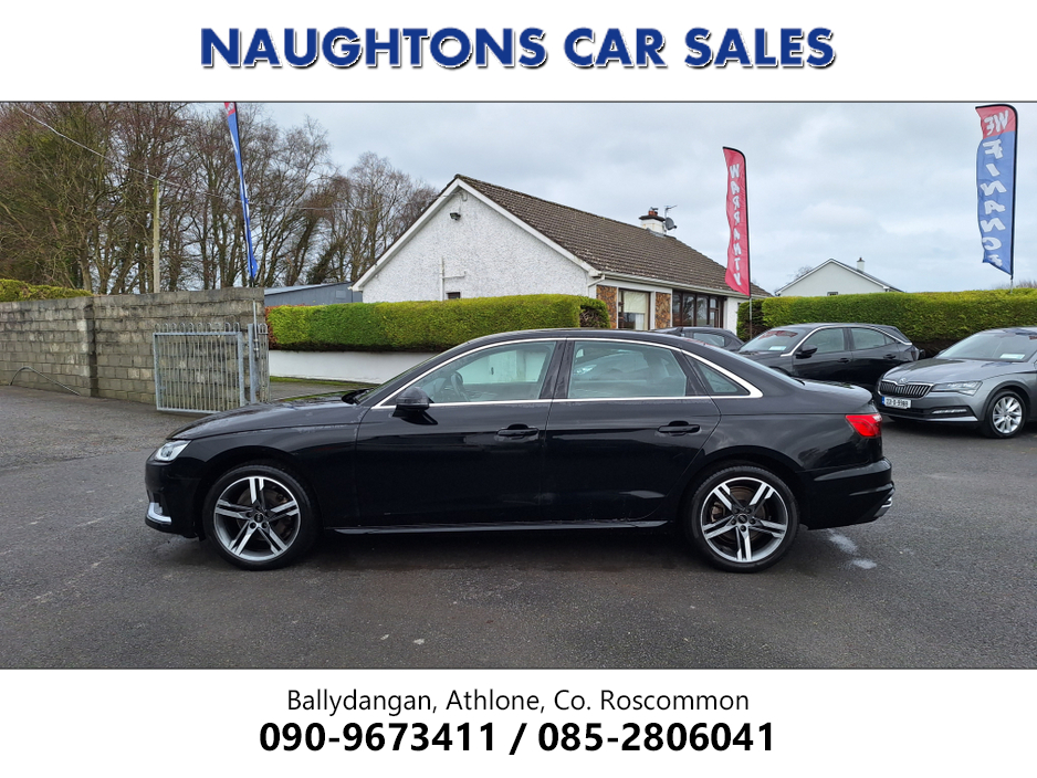 2023 Audi A4 30 2.0 TDI 136BHP S-TRONIC SE AUTO *High Spec/Full Black Leather/Heated Seats/Camera & Sensors €36,950