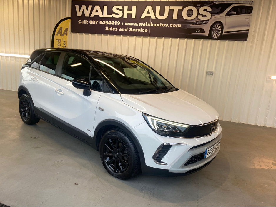 2022 Opel Crossland X SPORT 1.2 83PS-PET-5SP 5DR €14,950