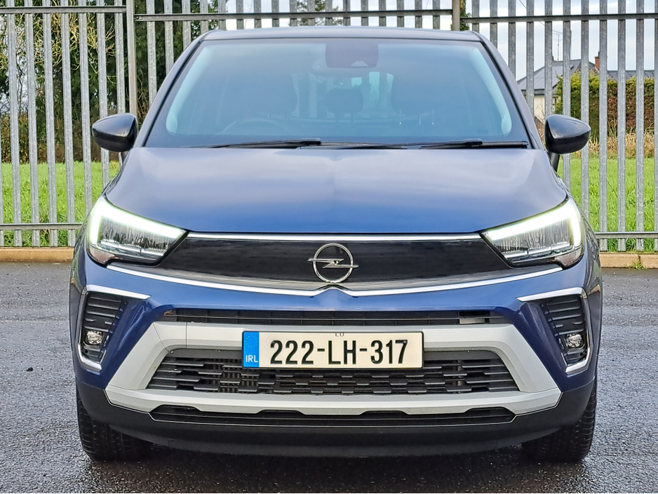 2022 Opel Crossland SRI 1.5TD 110BHP **HALF LEATHER** €18,950