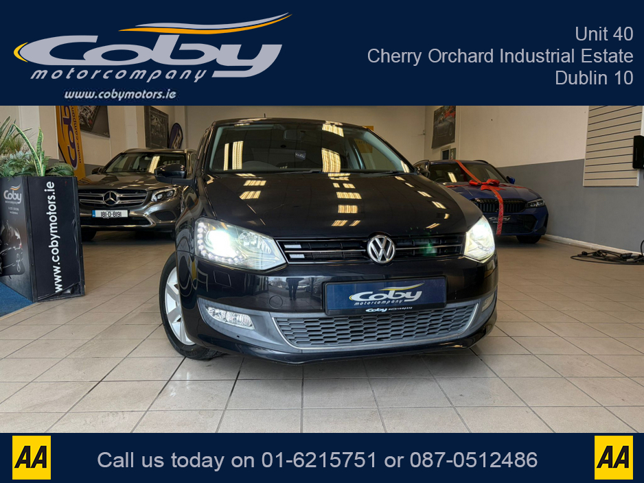 2012 Volkswagen Polo 1.2 AUTO. New NCT & Service done before collection, Alloy Wheels, Climate Control, Car Play, Sat Nav, Auto Lights/Wipers, CD Player, Luggage Cover, Folding Rear Seats, Electric Mirrors/Windows & more. €8,450