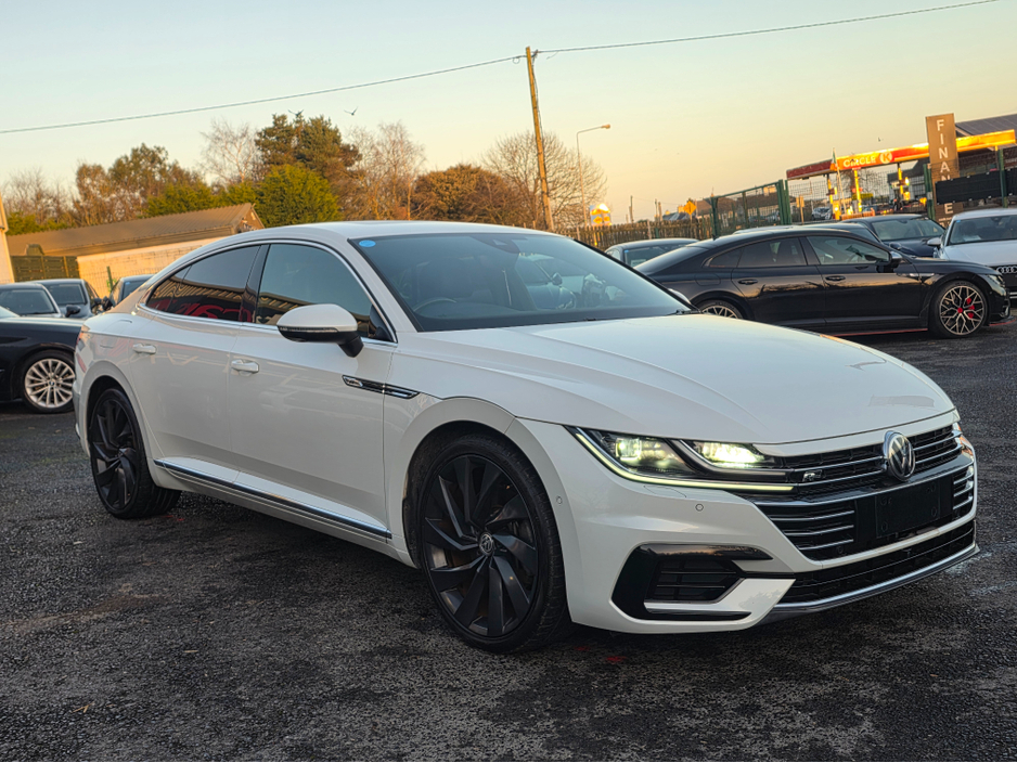 2018 Volkswagen Arteon 2.0 TSI R LINE EDITION 280BHP VIRTUAL DASH FULL LEATHER HEATED ELECTRIC SEATS SAT NAV CARPLAY ANDROID AUTO BLIND SPORT PARKING SENSORS SELF PARKING ASSIST 360 CAMERA €29,500
