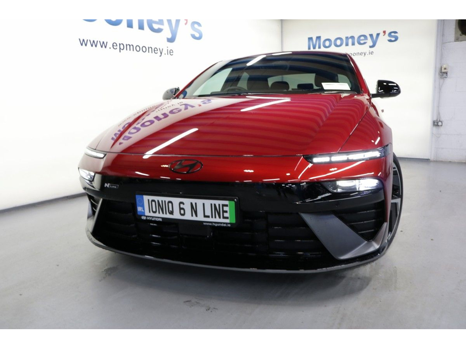 2026 Hyundai Ioniq 6 N LINE IN ULTIMATE RED - ORDER YOURS TODAY FROM MOONEYS €44,830