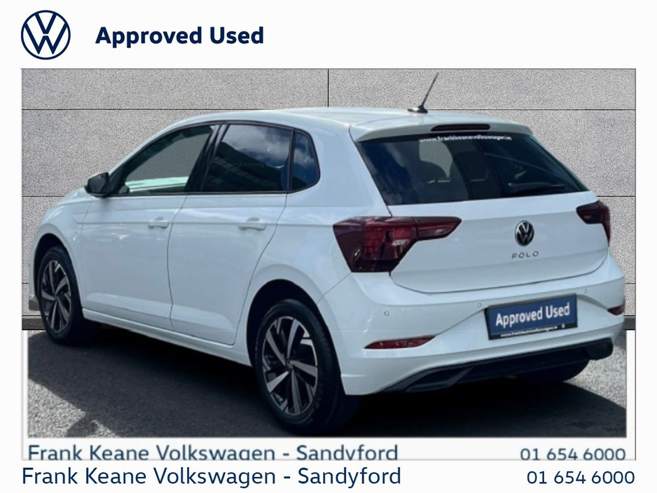 2025 Volkswagen Polo PRE-REG *Edition 75* 1.0TSI 95HP Manual @Frank Keane Volkswagen South Dublin €26,495